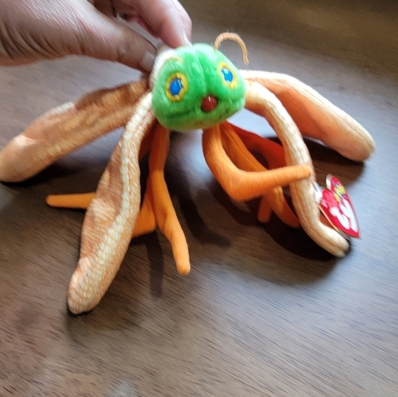 NWT Vintage TY Beanie Babies Glow Firefly Lightning Bug - Picture 13 of 17